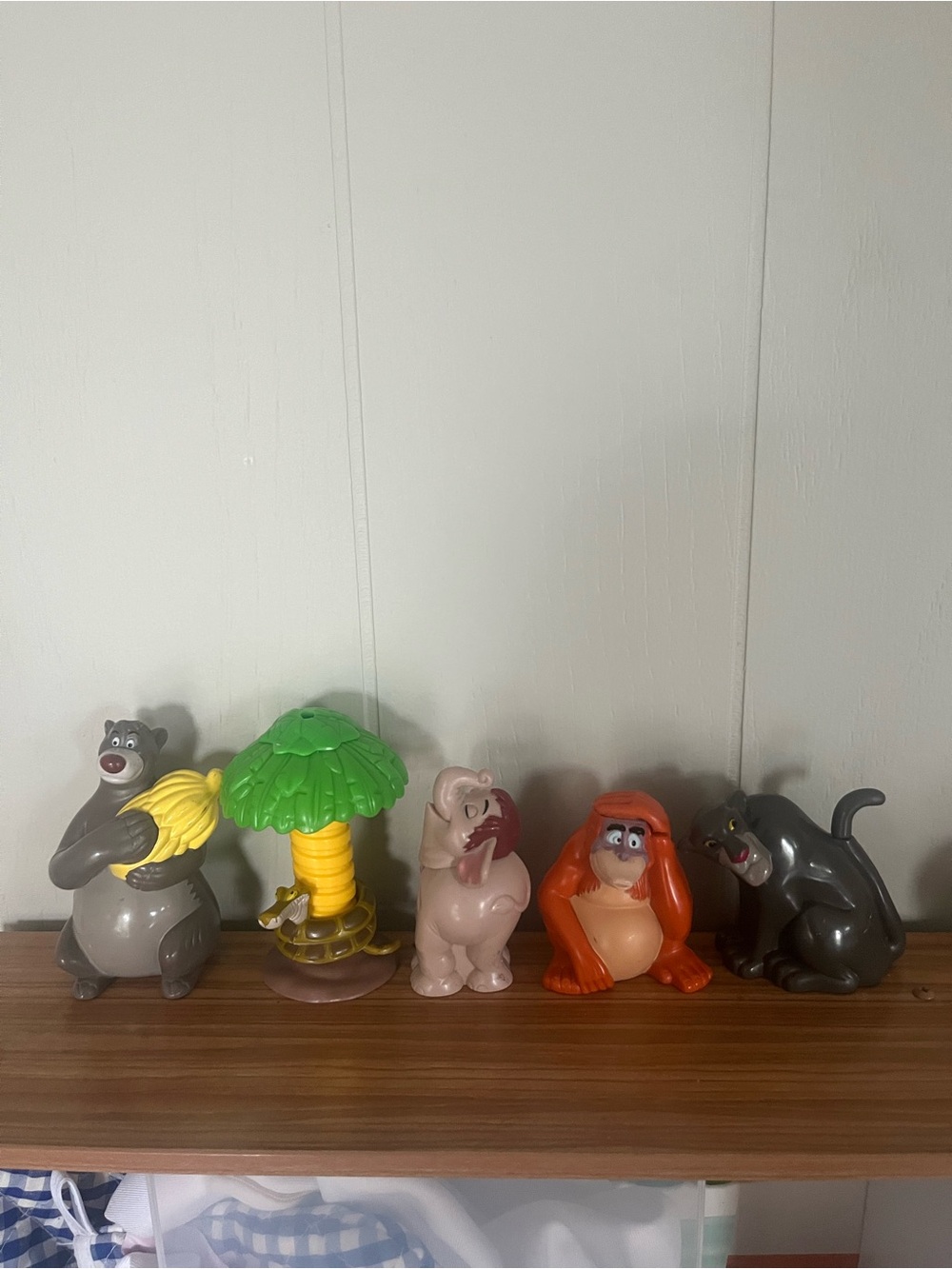 1997 Vintage Disney The Jungle Book Character Figurines